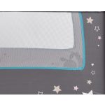 MONI Sleepy összecsukható luxus utazóágy 2 szint+pelenkázó+ játék türkiz