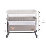 Cangaroo Always together babaöböl -kiságy bézs