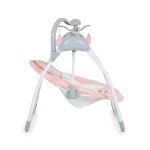 JESSICA elektromos hinta klasszikus, előre, hátra hintáztató PINK