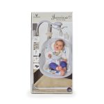 JESSICA elektromos hinta klasszikus, előre, hátra hintáztató PINK