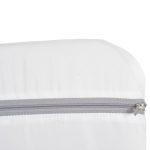 MONI Kalinihta újszülött babaágy önálló, 11 kg, 1 szint fehér láb szürke