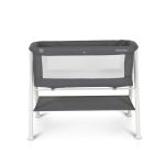 MONI Kalinihta újszülött babaágy önálló, 11 kg, 1 szint fehér láb grafit