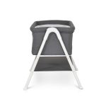 MONI Kalinihta újszülött babaágy önálló, 11 kg, 1 szint fehér láb grafit