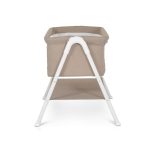 MONI Kalinihta újszülött babaágy önálló, 11 kg, 1 szint fehér láb bézs