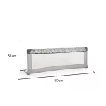 Moni BED RAIL leesésgátló 150x50cm mintás SZÜRKE