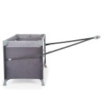 MONI Next level utazóágy lehajtható oldalfal 2 szint szürke