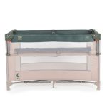 MONI Next level utazóágy lehajtható oldalfal 2 szint zöld