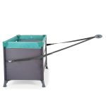 MONI Next level utazóágy lehajtható oldalfal 2 szint türkiz