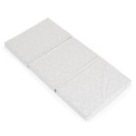 MIRAGE összecsukható 6cm szivacsmatrac textil huzat 120x60cm SZÜRKE