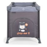 TOMMY  Összecsukható utazóágy 2 szintes, kibújós SZÜRKE