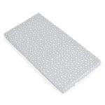 CLASSICO szivacsmatrac 9cm 120x60cm textil huzat SZÜRKE csillagos