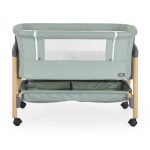 ADORO babaöböl szúnyoghálóval, 7 poz. dönthető, kerekes,+tároló ZÖLD