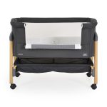 ADORO babaöböl szúnyoghálóval, 7 poz. dönthető, kerekes,+tároló FEKETE