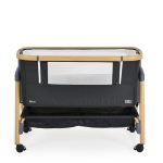 AMO babaöböl, 7 poziciós,szúnyoghálóval, tároló kosárral FEKETE