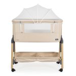 AMO babaöböl, 7 poziciós,szúnyoghálóval, tároló kosárral BÉZS