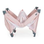 ONE TOUCH utazóágy egy kézzel csukható PINK