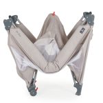 ONE TOUCH utazóágy egy kézzel csukható V.SZÜRKE