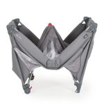 ONE TOUCH utazóágy egy kézzel csukható S.SZÜRKE