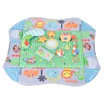 Oasis játszószőnyeg oldalfallal nagy zöld