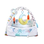 Oasis játszószőnyeg oldalfallal nagy szürke