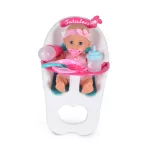 Moni Baba 36 cm-es szett etetőszékkel, tányérral