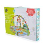 Baby piano játszószőnyeg zongorás lány pink