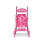 Moni Toys Stars játék babakocsi lapra csukhatós