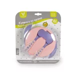 Cangaroo JELLY Tál szett villával, kanállal PINK