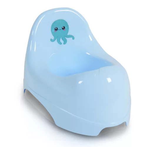 Moni JELLYFISH bébi egyszerű bili POLIPOS KÉK