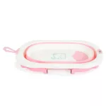 TERRA összecsukható kád digitális hőmérővel PINK
