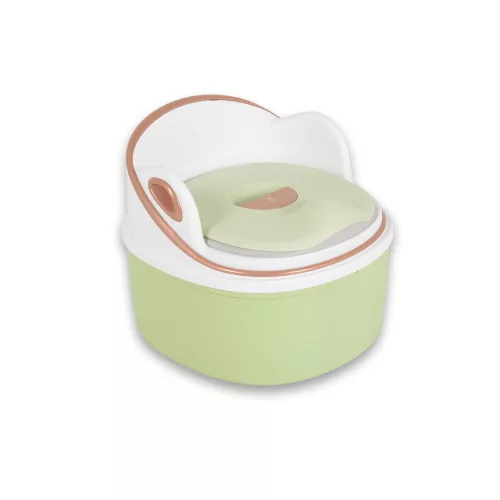 Moni RUM BABA 2in1 bili átalakítható wc szűkítő+fellépő, szilikon ülés ZÖLD