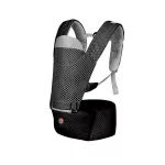 MISTRAL bébi hordozó 3 poziciós, ergonomikus, hálós FEKETE