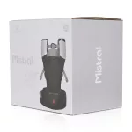 MISTRAL bébi hordozó 3 poziciós, ergonomikus, hálós FEKETE