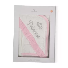 Moni Princess törölköző 75*75cm frottier PINK/rózsa