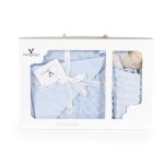 BENNIE takaró szundikendővel 75x100cm KÉK