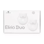 ELIRIA DUO kéz nélküli mellszívó pulóver alá 2 tartályos FEHÉR