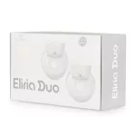 ELIRIA DUO kéz nélküli mellszívó pulóver alá 2 tartályos FEHÉR