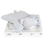 TAKARÓ Sleepy bear 90x75cm SZÜRKE