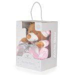 TAKARÓ Addie bear 90x75cm PINK