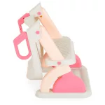 Moni MURRAY lépcsős WC szűkítő 2 lépcsővel, fogantyúval PINK