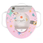 Moni WIGGLE wc szűkítő kapaszkodóval mintás PINK