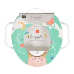 Moni WIGGLE wc szűkítő kapaszkodóval mintás ZÖLD