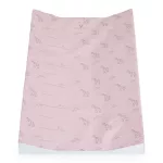 Moni PELENKÁZÓLAP soft 44x67cm zsiráfos PINK