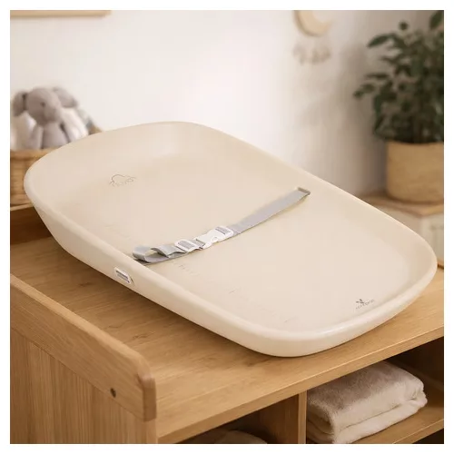 NUVIA pelenkázó alátét szilikon BÉZS