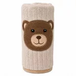 Moni TAKARÓ Honey Bear macifejjel 90x75cm BÉZS
