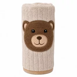 Moni TAKARÓ Honey Bear macifejjel 90x75cm BÉZS
