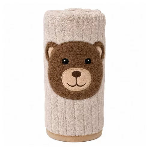 Moni TAKARÓ Honey Bear macifejjel 90x75cm BÉZS