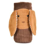 Moni TAKARÓ Coco Puppy nyuszi fülekkel 90x75cm BARNA
