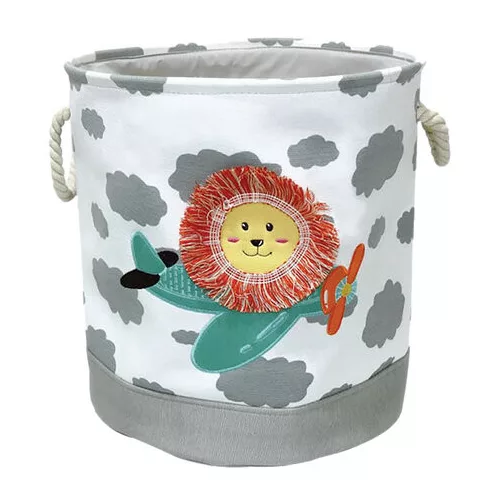 Moni RORO tárolókosár 36x38cm L méret OROSZLÁN