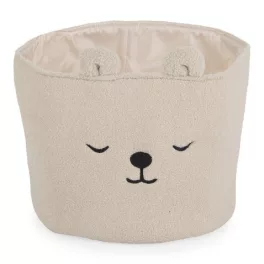 Moni MILO tárolókosár 30x30cm M méret ivory/BÉZS